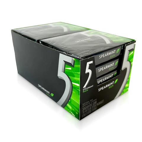 GUM 5 SPEARMINT RAIN 10-15CT