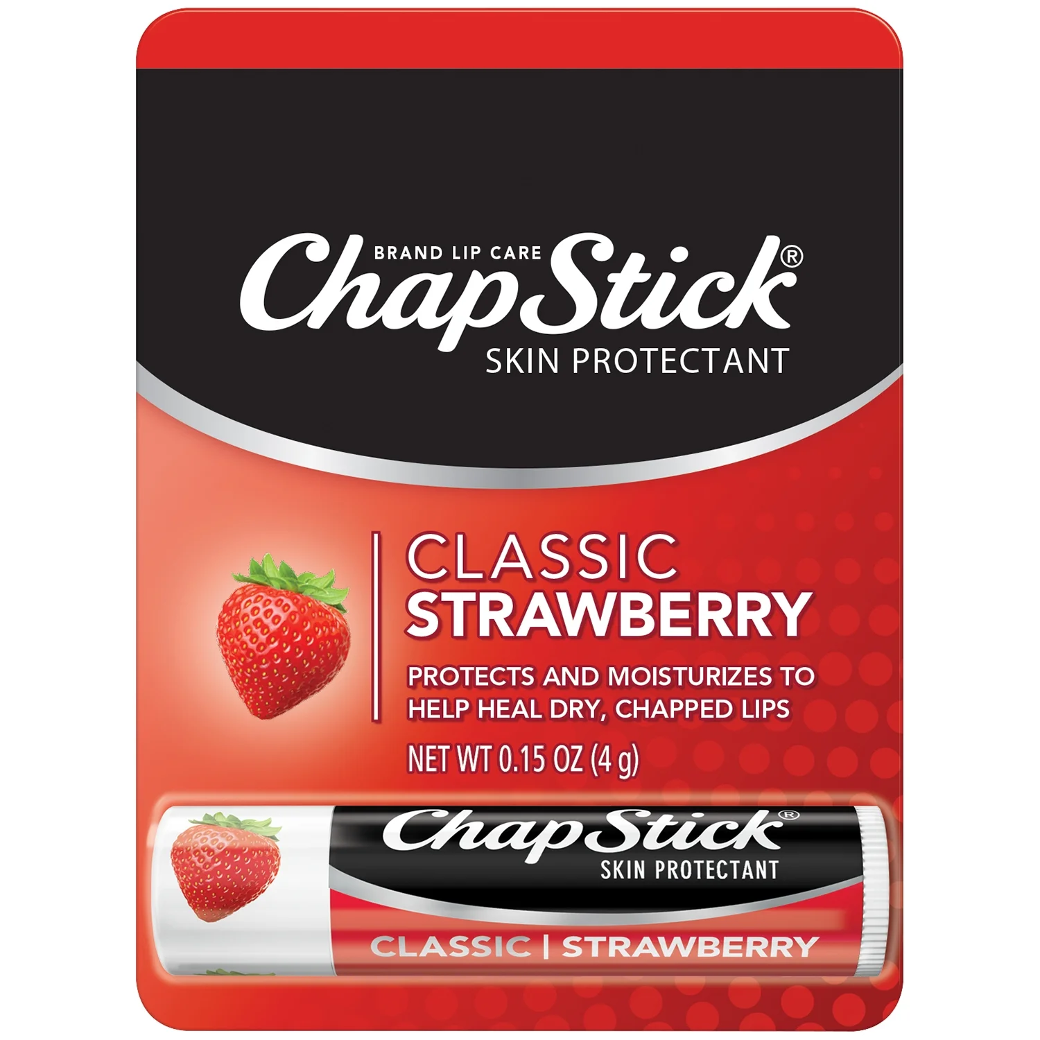 H&B CHAPSTICK STRAWBERRY 1CT