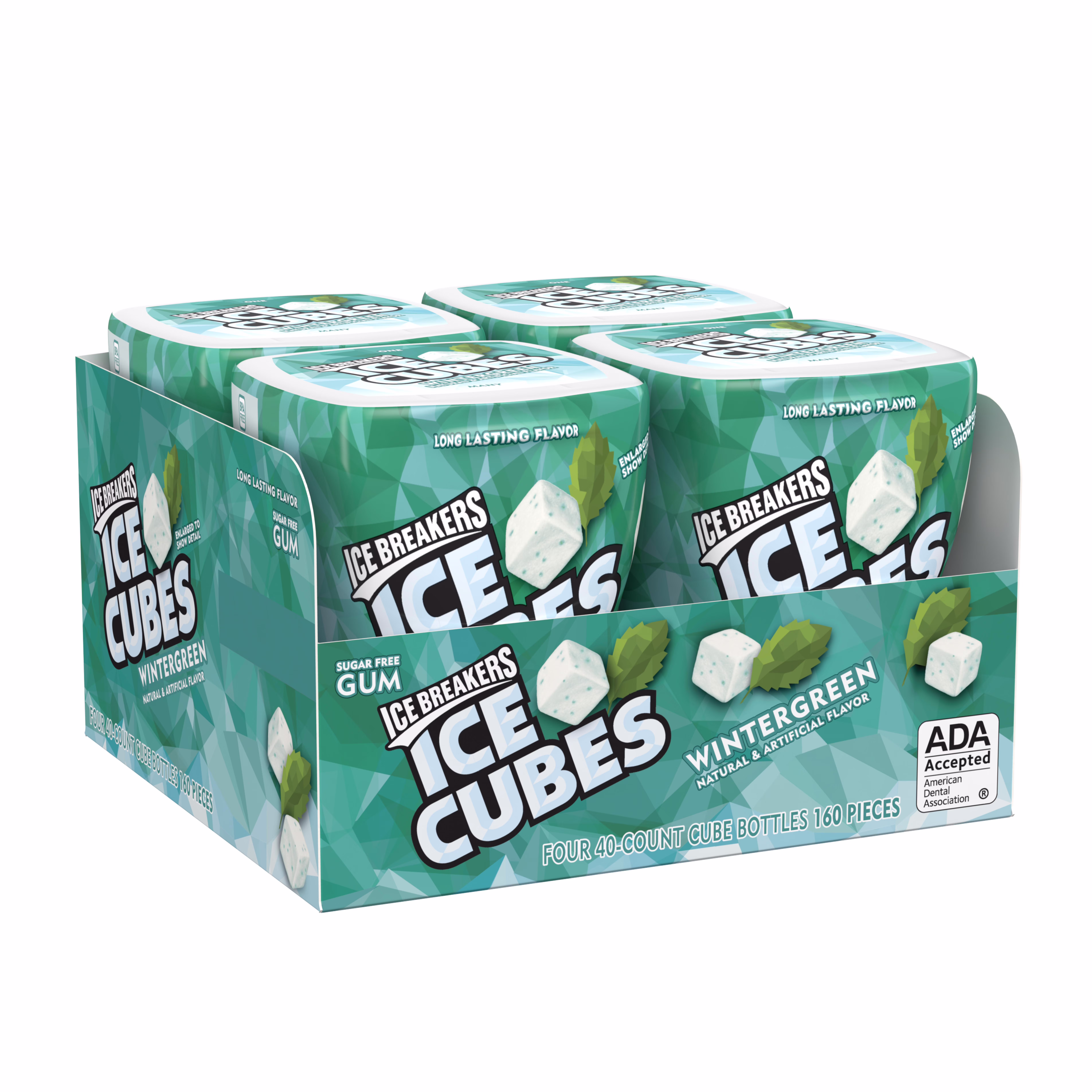 GUM ICE BREAKERS ICE CUBE WINTG 4/40CT
