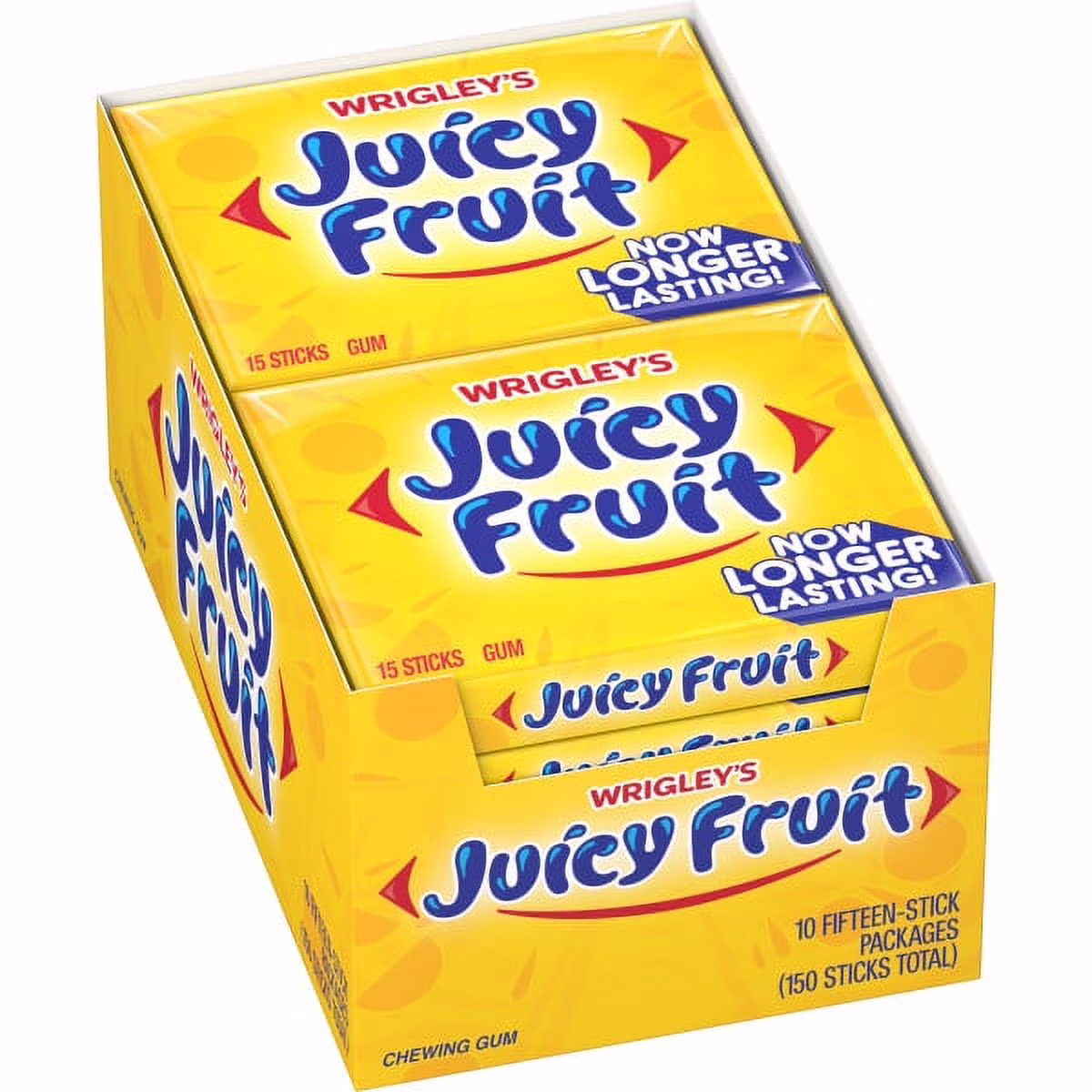 GUM WRIGLEY'S JUICY FRUIT 10-15CT