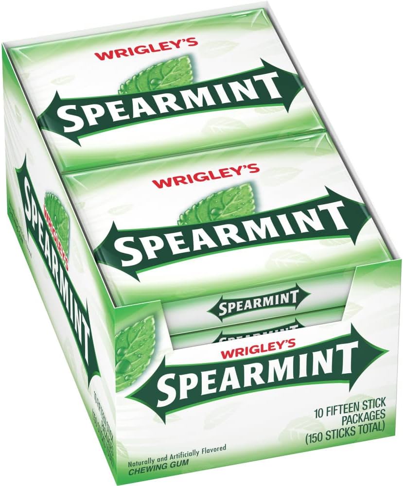 GUM WRIGLEY'S SPEARMINT 10-15CT